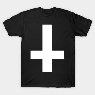 Satanic goth cross symbol T-Shirt